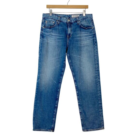 Adriano Goldschmied Ex-Boyfriend Slim Slouchy Jeans Women's Sz 30R Denim Tapered - Picture 1 of 9